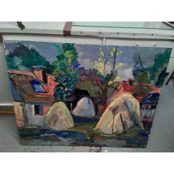 TABLEAU SIGNÉ BERNARD POCHON 