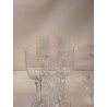 LOT DE 6 FLÛTES CRISTAL WMF