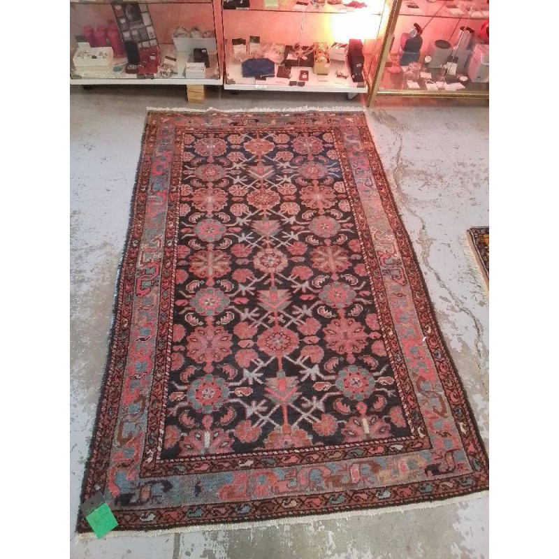 TAPIS TON ROSE 196X120