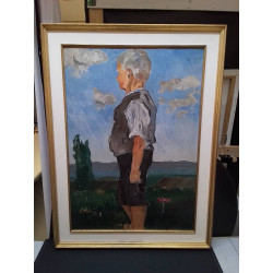 PEINTURE SIGNÉE HUBERT...