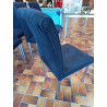 LOT DE 6 CHAISES PIED INOX BELGO CHROM 