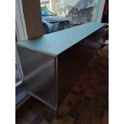 BUFFET BAS INOX BELGO CHROM