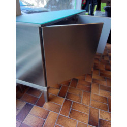 BUFFET BAS INOX BELGO CHROM