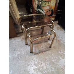 LOT DE 2 TABLES GIGOGNES...