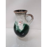 VASE ALLEMAND VERT BLANC