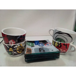 LOT TASSES BOCELLI