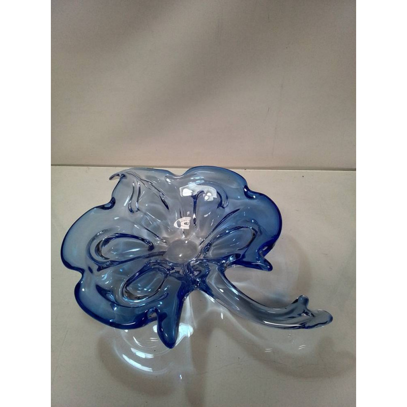 DÉCORATION FEUILLE EN VERRE 