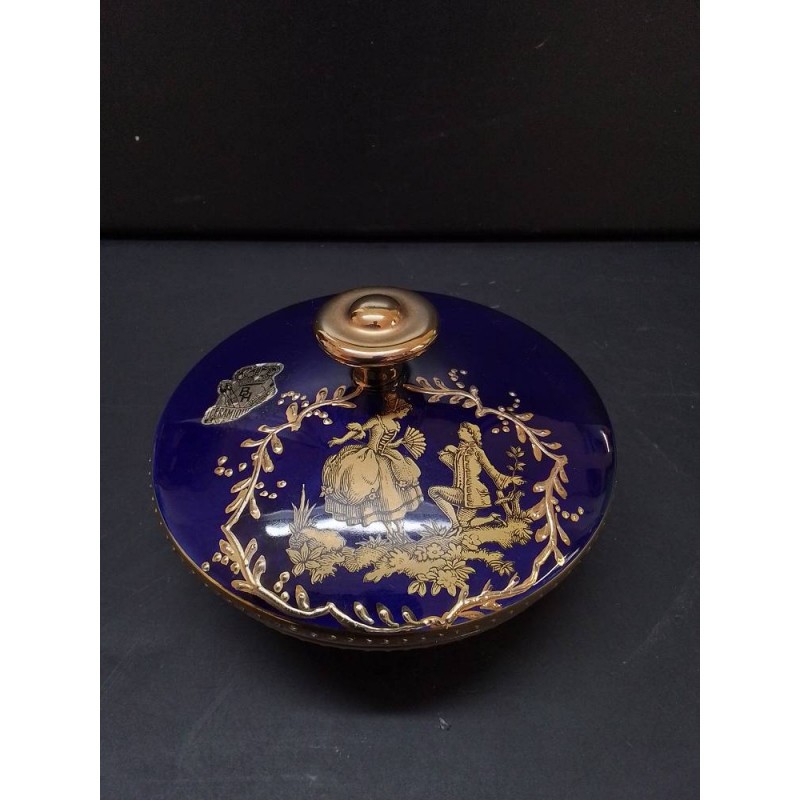 BONBONNIÈRE BEQUET BLEUE  COBALT 