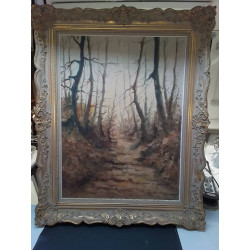 HUILE SUR TOILE SIGNÉE...
