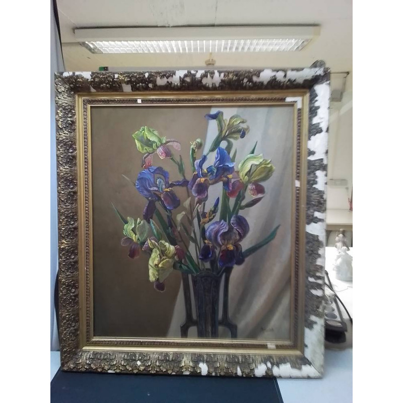 TABLEAU NATURE MORTE SIGNÉE PANOV 