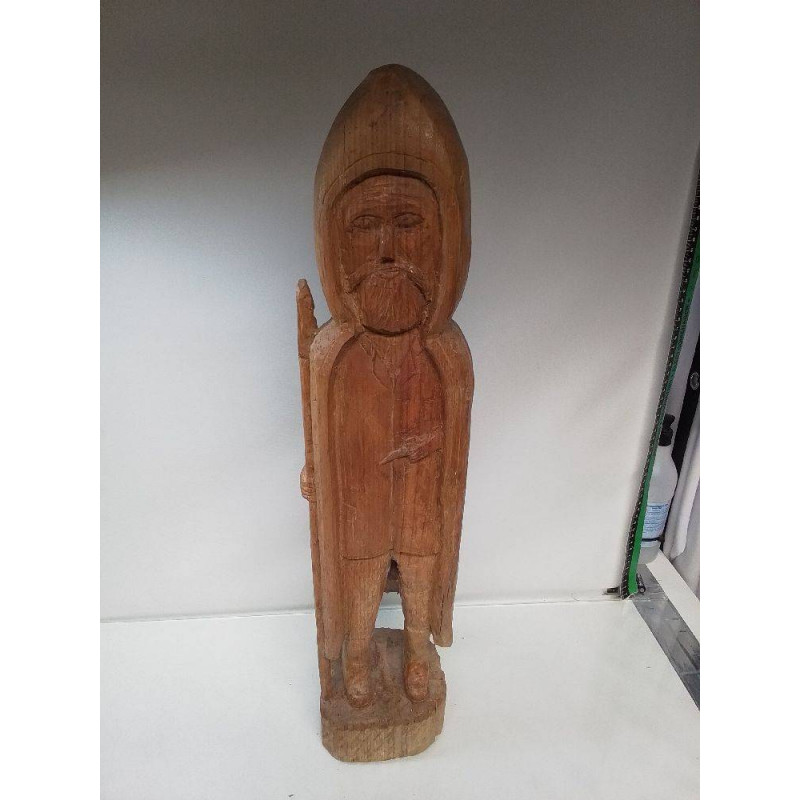 STATUETTE RELIGIEUSE EN BOIS 