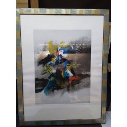 LITHOGRAPHIE PEINTRE...