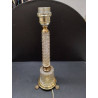 LAMPE A POSER CRISTAL TAILLE A MOTIF 