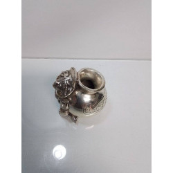 VASE AZTEQUE ARGENTÉ ( D’ARGENTA?)