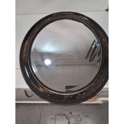 MIROIR OVAL ANCIEN BISEAUTÉ...