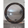 MIROIR OVAL ANCIEN BISEAUTÉ CHINOIS 