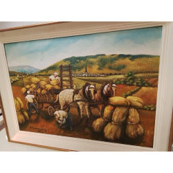 HUILE SUR PANNEAU H. BETTEMBOURG