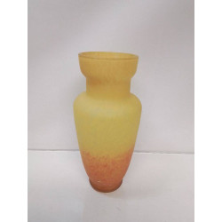 VASE PATE DE VERRE 