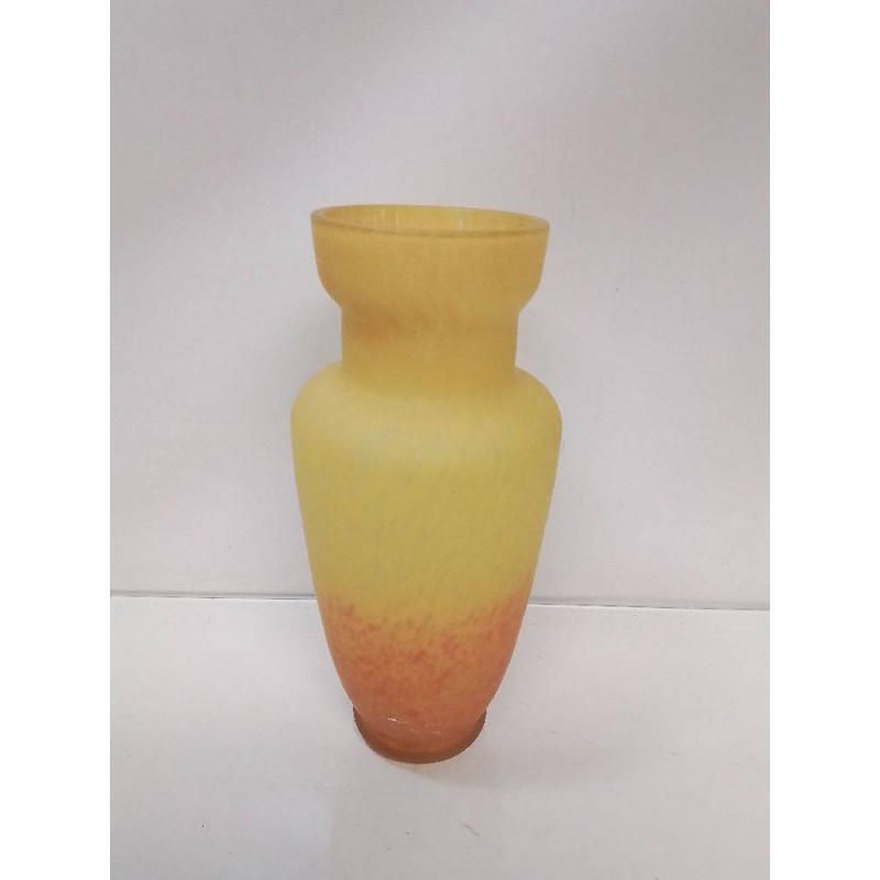 VASE PATE DE VERRE 