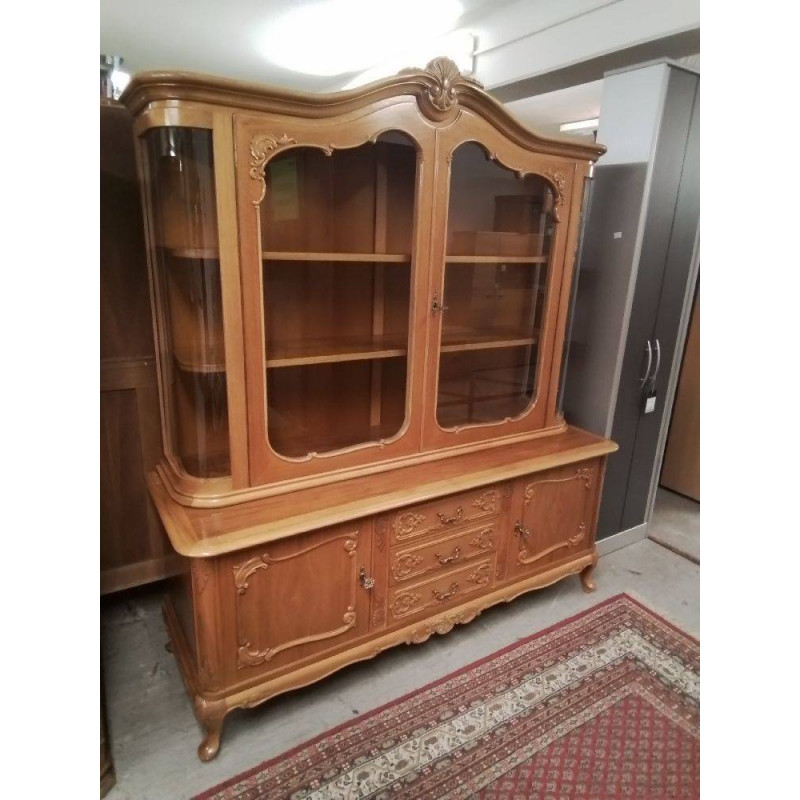 VITRINE 2 CORPS STYLE CHIPPENDALE 