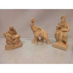 STATUETTE DIVERS EN RÉSINE 