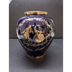 VASE BEQUET BLEU COBALT...