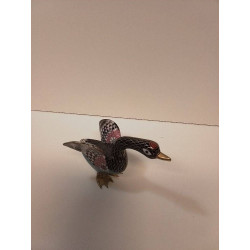 DÉCORATION OISEAUX CLOISONNÉ 