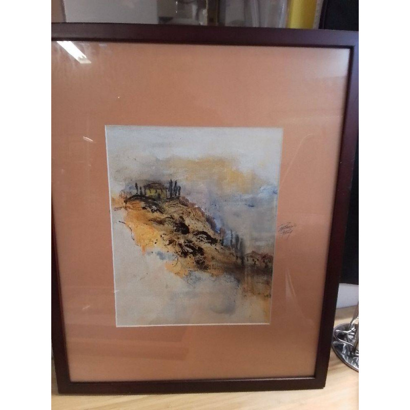 TABLEAU SIGNÉ BAUSCH ROMAY