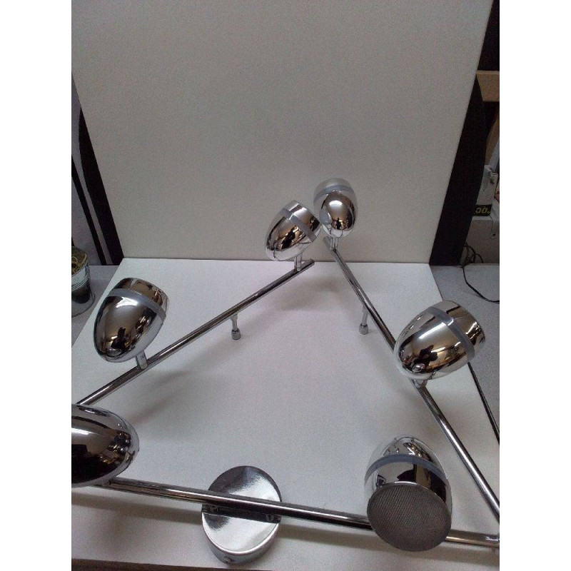 PLAFONNIER MODERNE 6 FEUX 