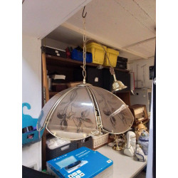 SUSPENSION VERRE ET METAL 