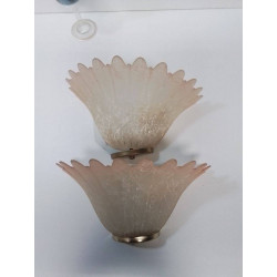 LOT DE 2 APPLIQUES MURALES