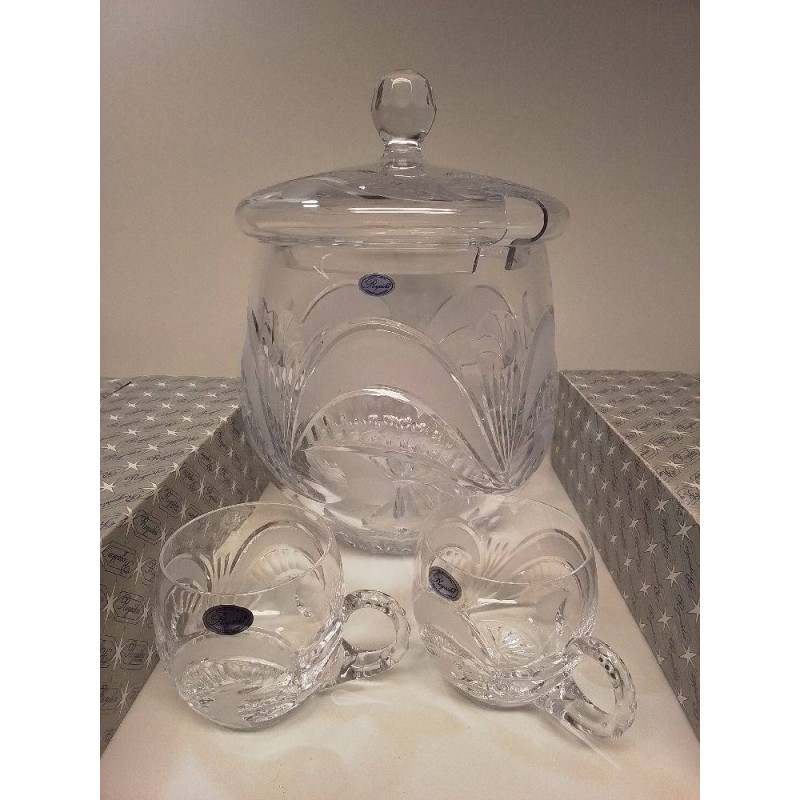 SERVICE A PUNCH CRISTAL ROGASKA (12 TASSES)