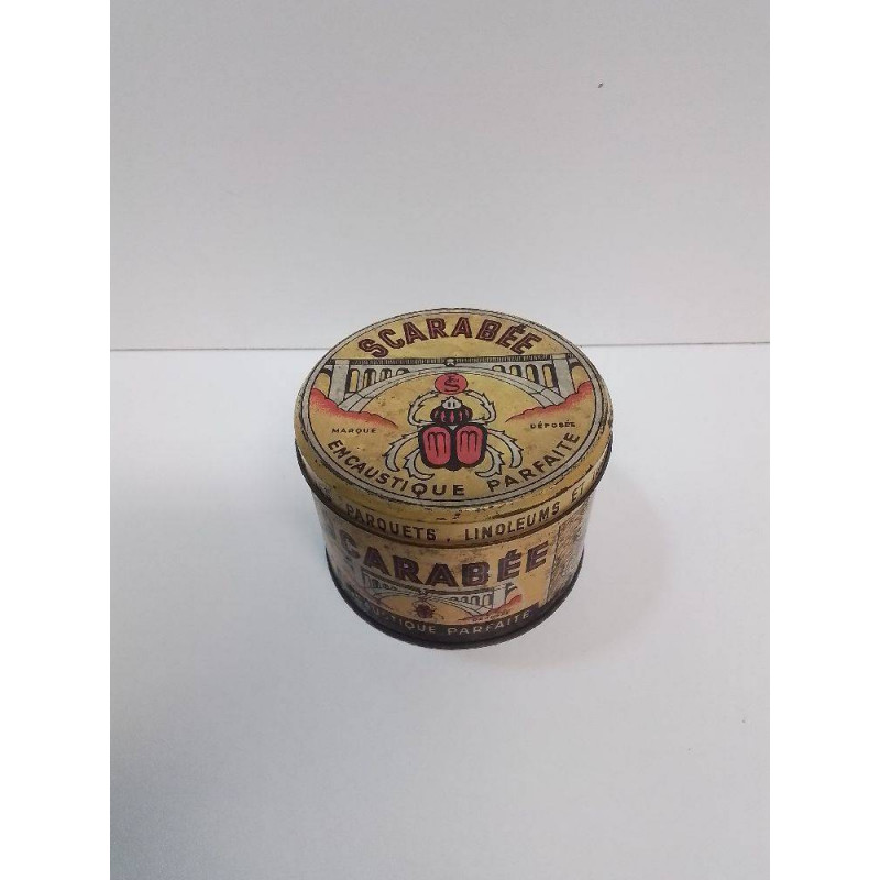 BOITE ENCAUSTIQUE PARFAITE SCARABÉE 