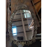MIROIR STYLE LOUIS XV BORD METAL’