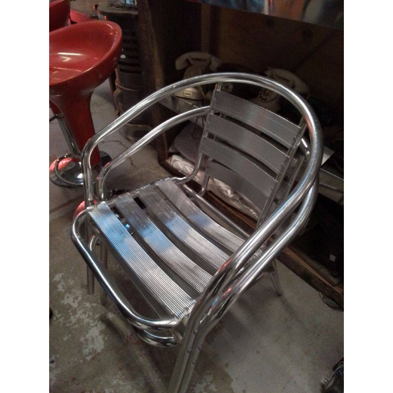 CHAISE METAL 