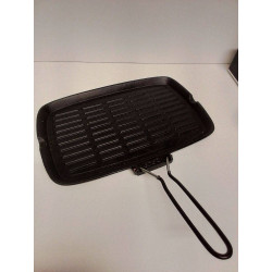 POÊLE GRILL EN FONTE
