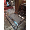 TABLE BASSE METAL ET VERRE 
