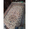 TAPIS TON BEIGE ET SAUMON 157X90
