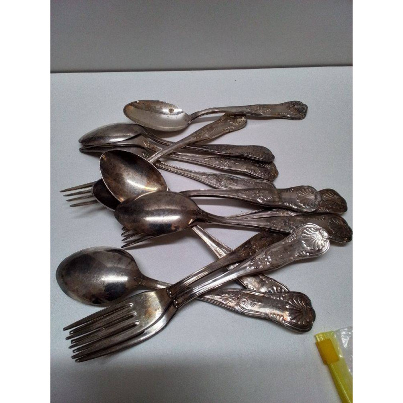 LOT COUVERTS ARGENT 800