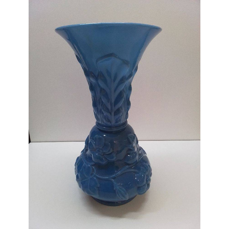 VASE STYLE ART NOUVEAU OPALINE 