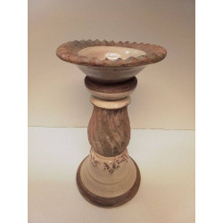 BOUGEOIR TERRE CUITE 