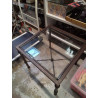 TABLE BASSE METAL ET VERRE 