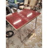 TABLE FORMICA ROUGE 