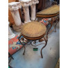 REPOSE PLANTE METAL STYLE ART NOUVEAU 