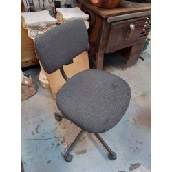 CHAISE DE BUREAU GRISE 