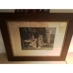 REPRODUCTION SCENE GALANTE