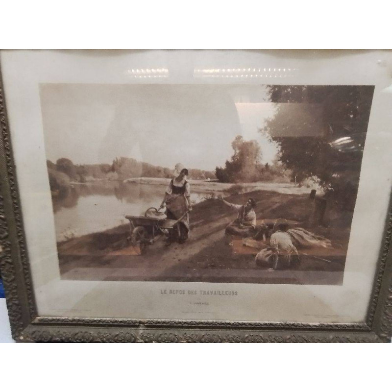 IMPRESSION LE REPOS DES TRAVAILLEURS