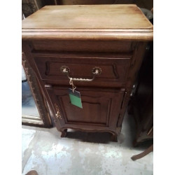 CHEVET CHÊNE 1 PORTE 1 TIROIR 