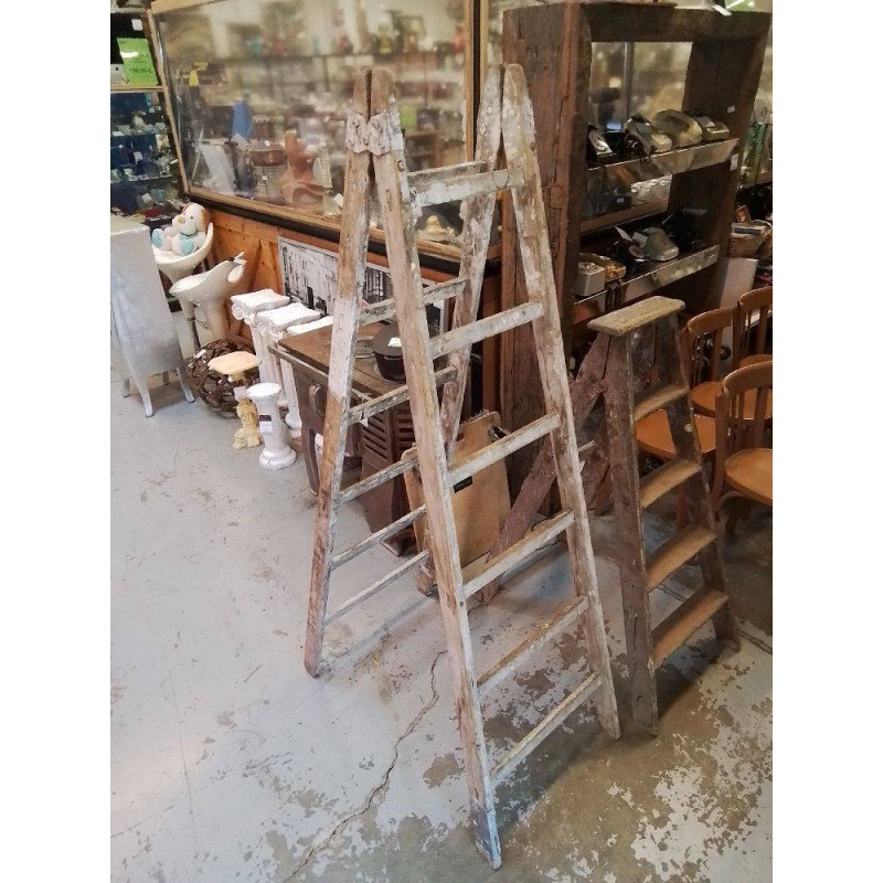 ECHELLE BOIS ANCIENNE GM