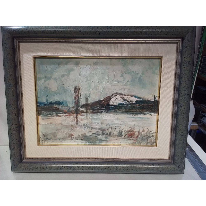 HUILE SUR TOILE SIGNÉE JEAN PIERRE THILMANY